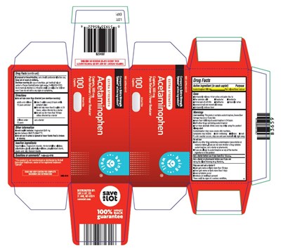 Image Description (Save A Lot Apap 100 Ct)
